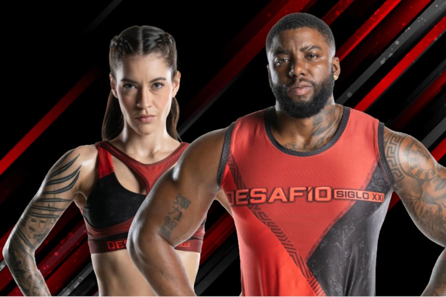 Isa Carvajal y Leo Heredia, exparticipantes del 'Desafío Siglo XXI' (Caracol Televisión 2026)