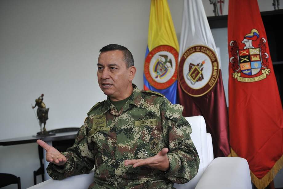 Coronel Raúl Ortiz Pulido, comandante de la Brigada de Desminado Humanitario. / Gustavo Torrijos - El Espectador