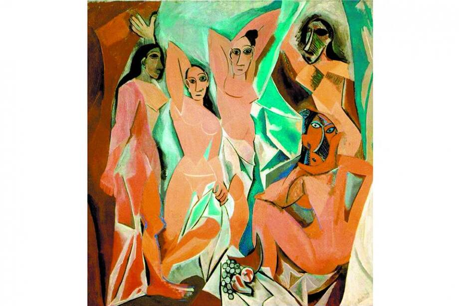 “Las señoritas de Aviñón”, de Pablo Picasso.
