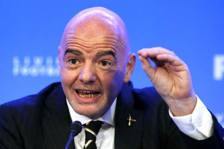 Gianni Infantino, presidente de Fifa. / AFP