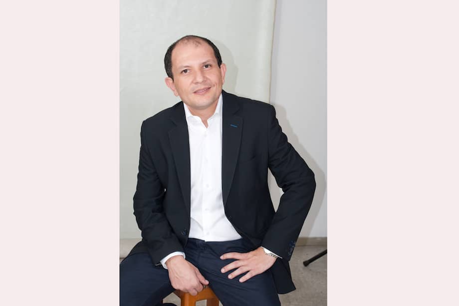 El candidato Heriberto Escobar.