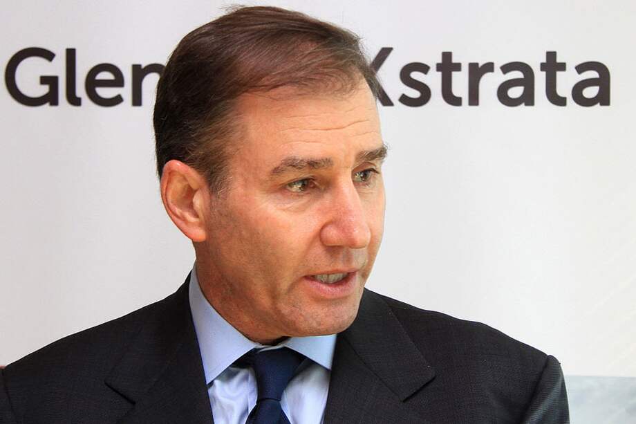 Ivan Glasenberg, presidente de la compañía Glencore Xstrata. / Bloomberg