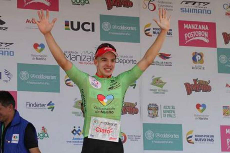 Álvaro Hodeg estará a prueba en el Etixx Quick Step. Foto: Coldeportes Claro