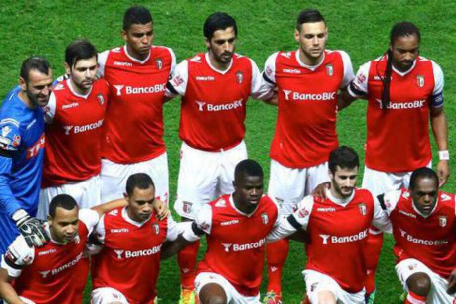 Con gol de Erik Moreno en el minuto 90 el Braga saca un punto de local