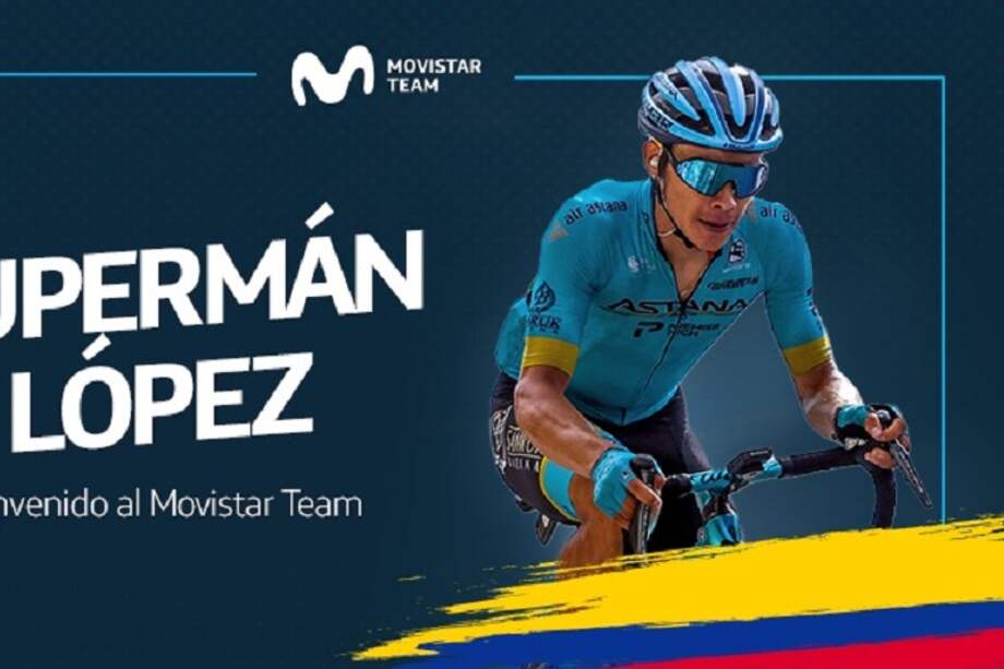 El pedalista colombiano fue sexto en el Tour de Francia 2020.