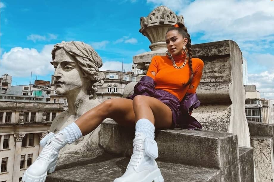 Greeicy no pudo ayudar a Mike Bahía durante la limpieza de sus árboles, debido a la tripofobia.