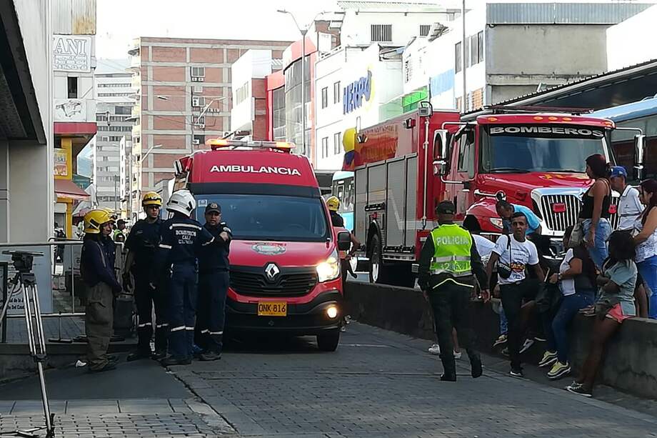 Cortesía: Bomberos Cali.