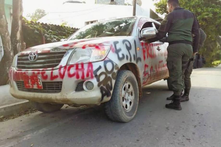 El Epl prohibió el tránsito de cualquier tipo de automotor por las vías de los municipios en los que hace presencia, en cumplimiento del paro armado. / Archivo particular