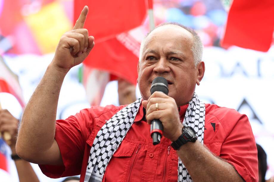 El ministro de Relaciones Interiores, Justicia y Paz de Venezuela, Diosdado Cabello.