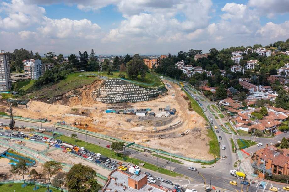 IDU indica avance de 51 % en obras de av. El Rincón con avenida Boyacá.