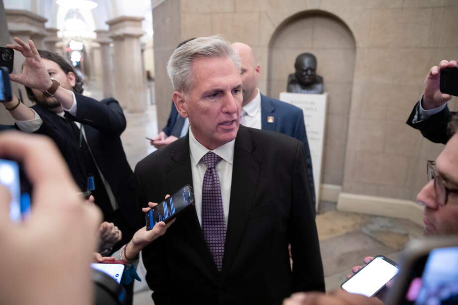 El republicano, Kevin McCarthy, es uno de los candidatos a presidente de la Cámara de Representantes.