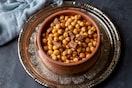 Garbanzos con hígado de pollo “con todo el flow”