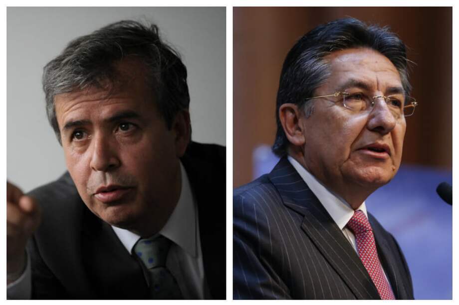 Alex Vernot (der.) también denunció a Néstor H. Martínez ante la Comisión de Acusación de la Cámara de Representantes. / Archivo El Espectador.