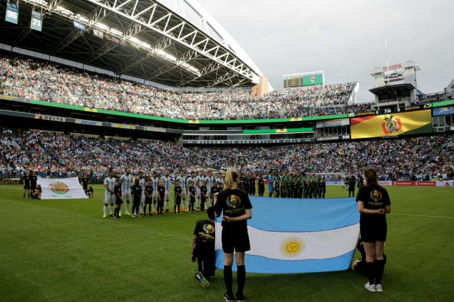 La mayor preocupación de la Copa Centenario se debía al promedio de asistencia, la cual partido tras partido ha ido aumentando. / AFP