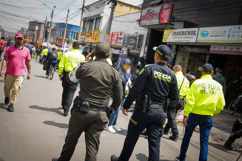 Operativos de seguridad en Bogotá dejaron en 2025 más de 28.000 capturados.