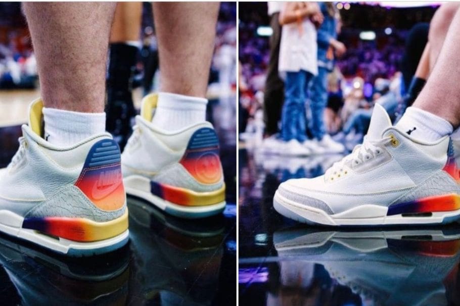 La nueva colección de tenis de J Balvin causó sensación. El colombiano vendió 750 pares en un solo día.