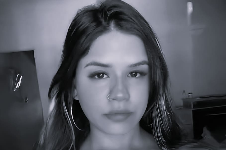 Alana Alves da Silva, creadora de contenido brasileña.