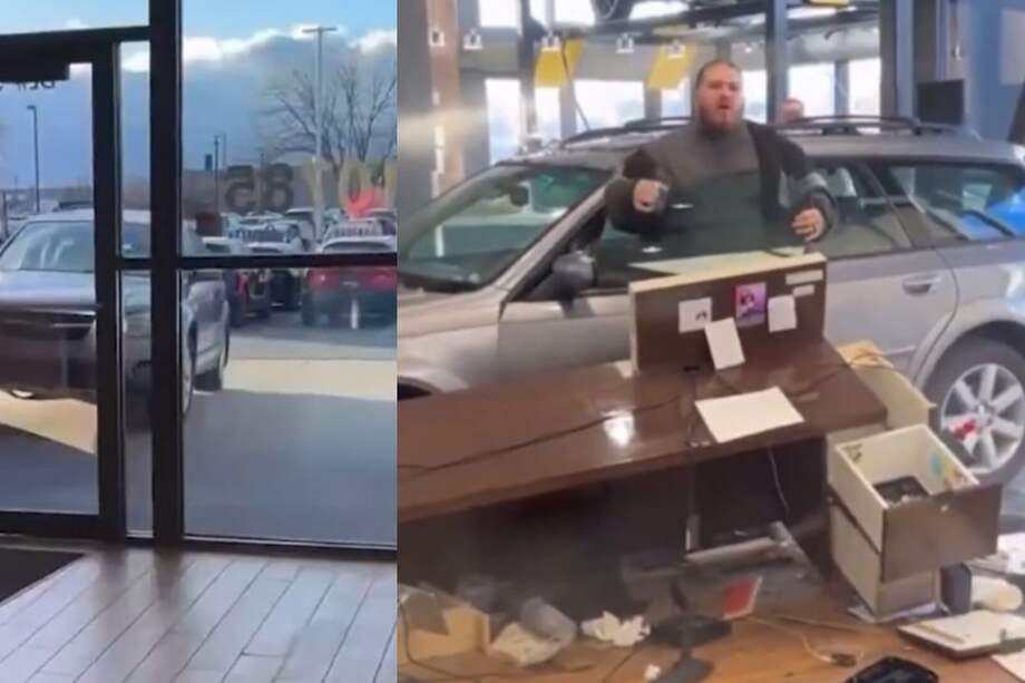 El hombre, identificado como Michael Lee Murray, de 35 años, habría reaccionado de manera extrema luego de que el concesionario le negara la posibilidad de devolver el vehículo.