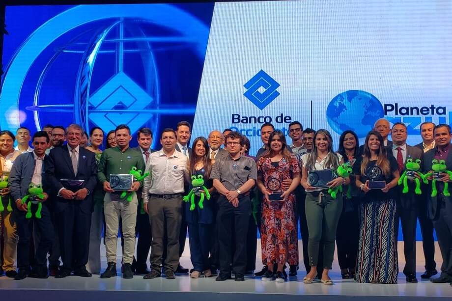 Los ganadores del premio recibieron 280 millones de pesos. / Cortesía Premio Planeta Azul