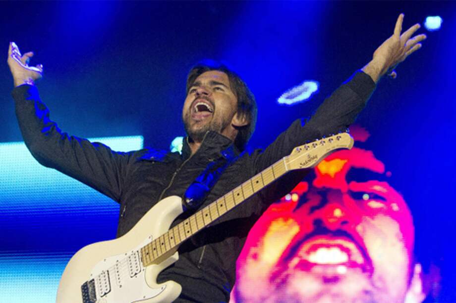 Juanes en el Unplugged Tour.