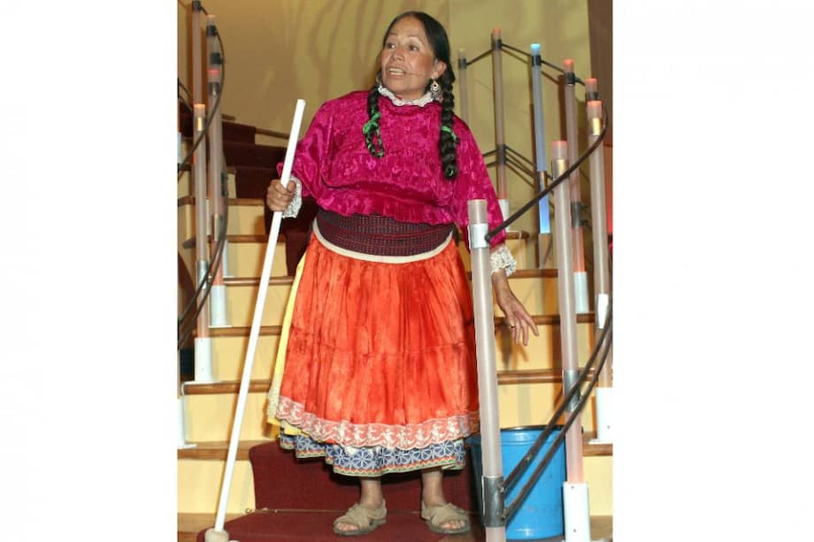 María Elena Velasco, conocida por "La India María". /EFE