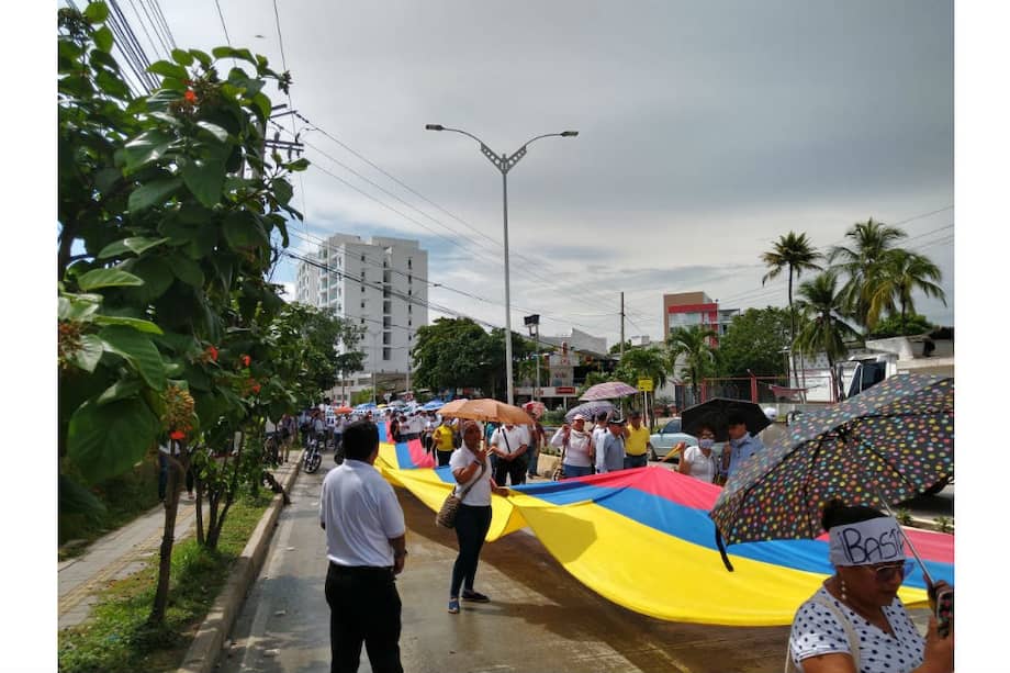 En Colombia han sido asesinados 289 defensores de derechos humanos desde enero de 2016, dice la Fiscalía. / Red Nacional en Democracia y Paz (RNDP) (@RndpColombia)