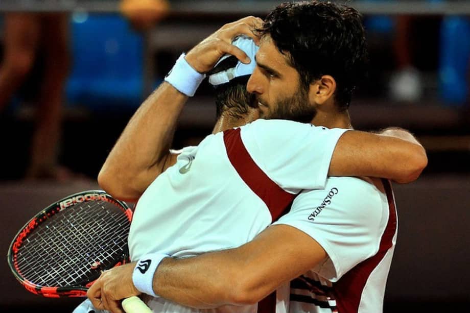 Juan Sebastián Cabal y Robert Farah. / Colsánitas