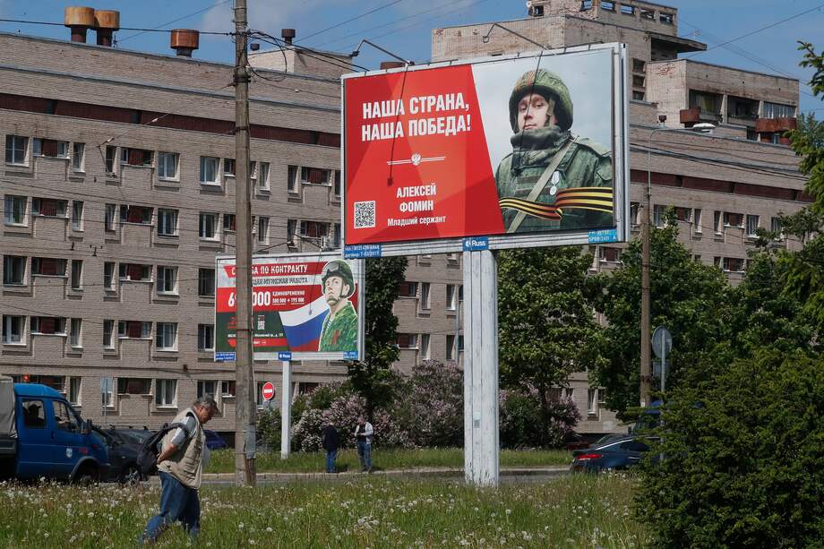 Rusia ha llevado a cabo una enorme campaña de reclutamiento de soldados para pelear en Ucrania.