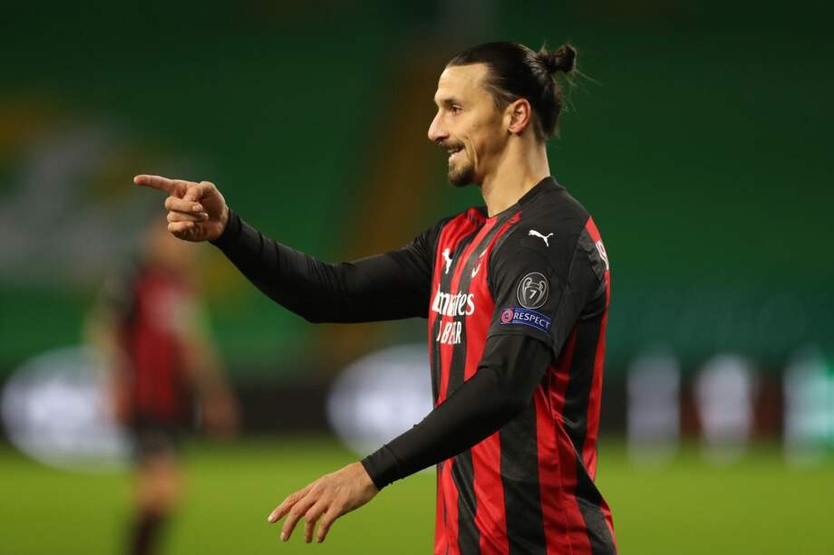 Zlatan Ibrahimovic, delantero sueco de 39 años. AFP.