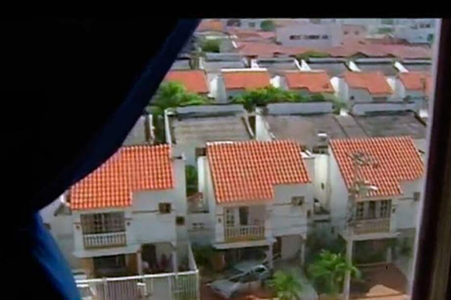 Esta es la ventana desde donde cayó el menor de edad.