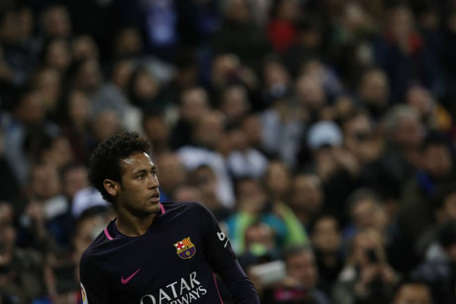 Neymar, delantero brasileño del Barcelona / AFP