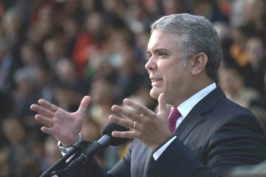 Iván Duque Márquez, presidente de Colombia. / SIG