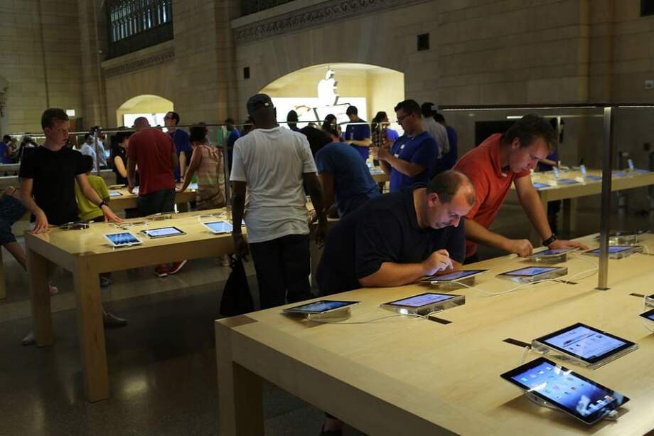 Apple Store en New York City. Foto: AFP