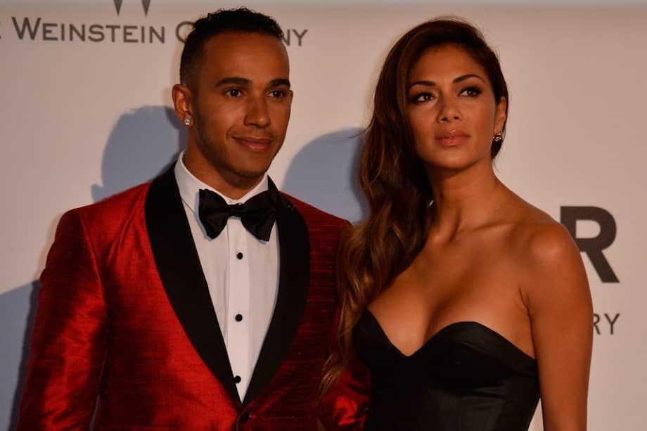 Lewis Hamilton y Nicole Scherzinger.