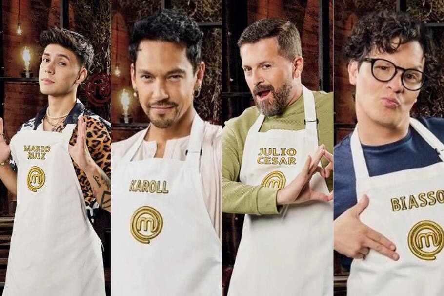 En una dinámica de 'Masterchef' se reveló que alguien tiene tres exnovias allí y que otro ya se dio un beso con alguien de la producción.