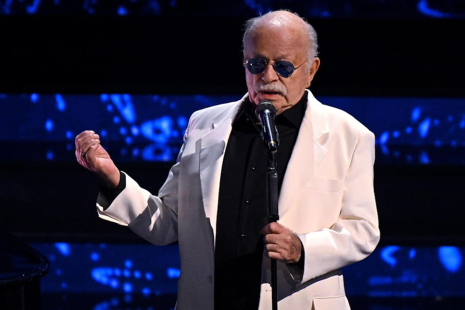 Gino Paoli, cantautor italiano.