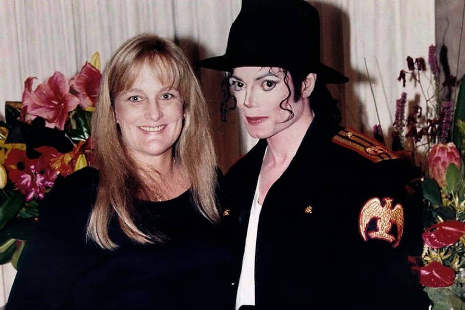 Debbie Rowe y Michael Jackson.