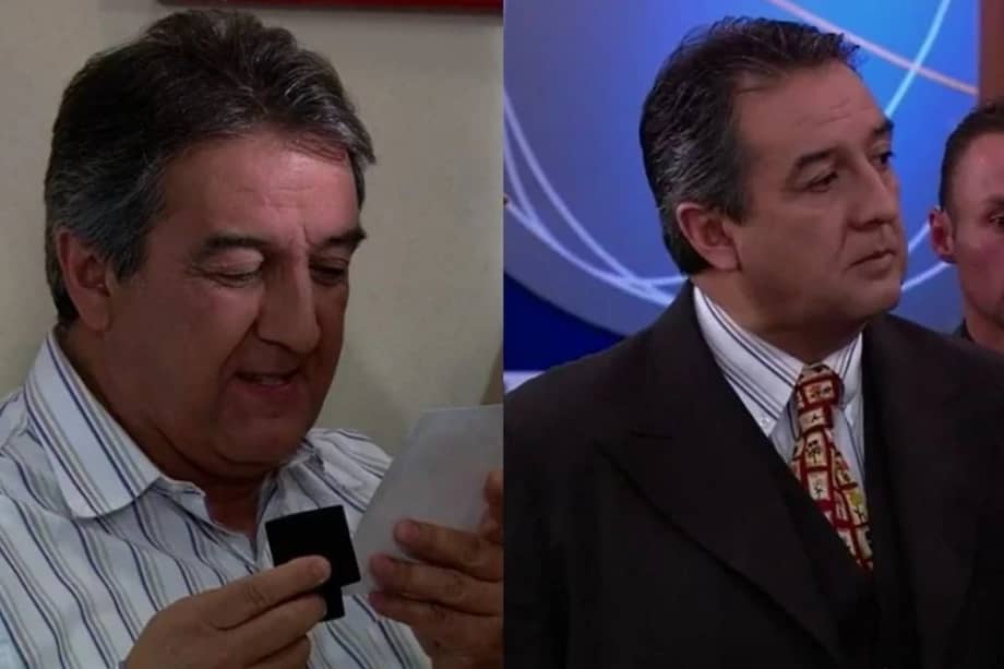 Hugo Gómez en su papel de Leónidas Galindo en "Nuevo rico, nuevo pobre".