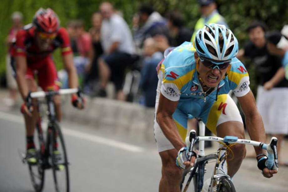 El pedalista ruso, Alexandre Vinokourov / Archivo