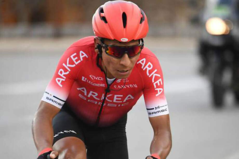 Nairo Quintana, ciclista colombiano del equipo francés Arkéa Samsic