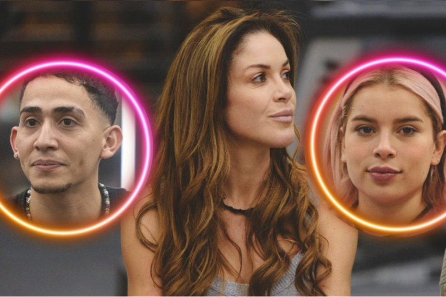 Alfredo Redes, Nataly Umaña y Ornella Sierra.