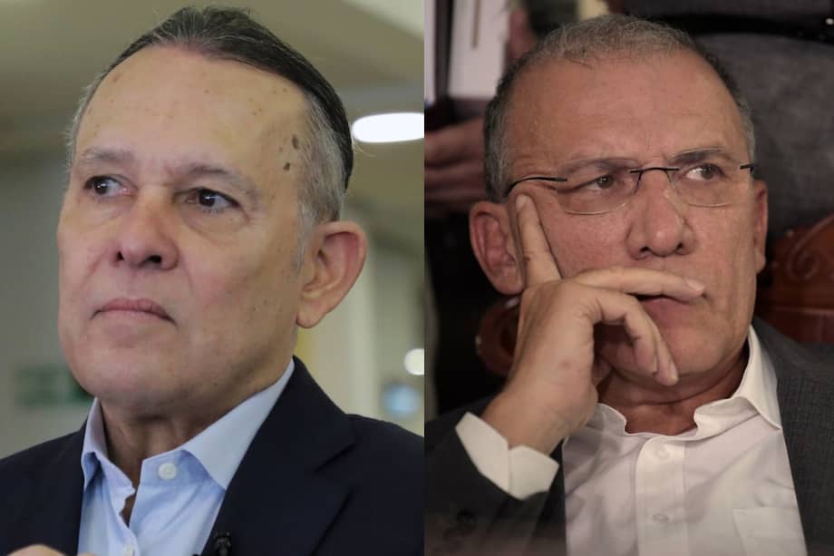 Efraín Cepeda, presidente del Senado; Roy Barreras, embajador en Reino Unido.