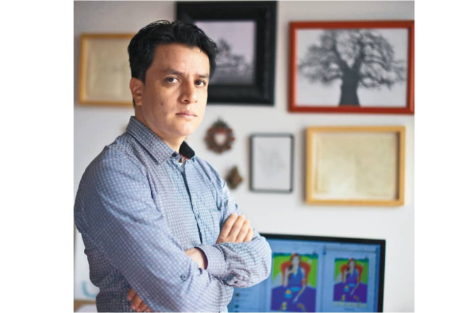 Andrezzinho (Andrés Prieto Másmela, Bogotá, 1975) es diseñador gráfico de la Universidad Nacional. / Cristian Garavito - El Espectador