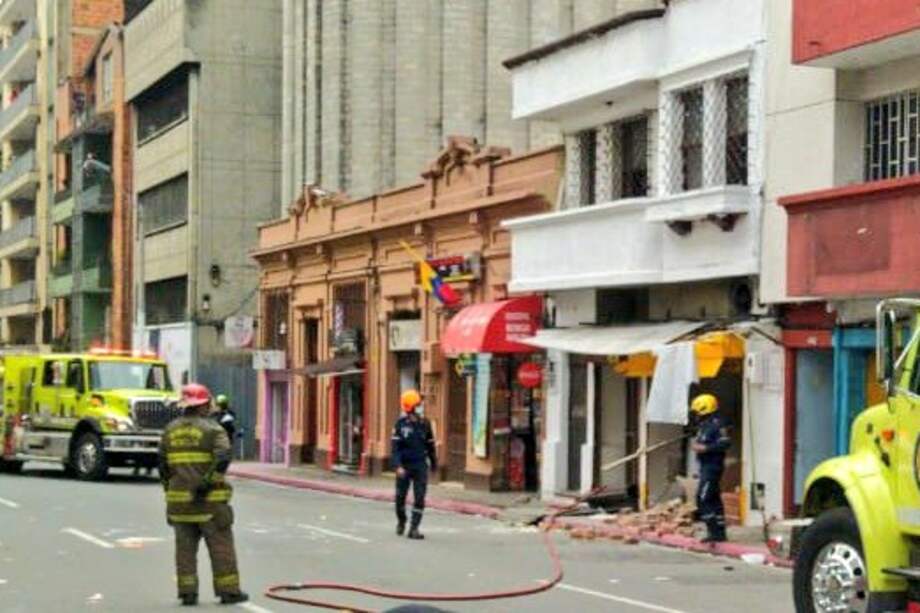 Explosión fue en el centro de Medellín en la calle 53 con 40