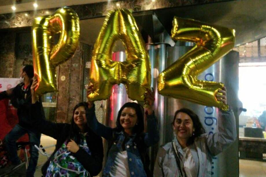 El 1 de junio de 2017 se realizó una nueva movilización ciudadana al centro de la capital rodeando la movilización del acuerdo de paz entre las Farc y el Gobierno. /Nicolás Sánchez