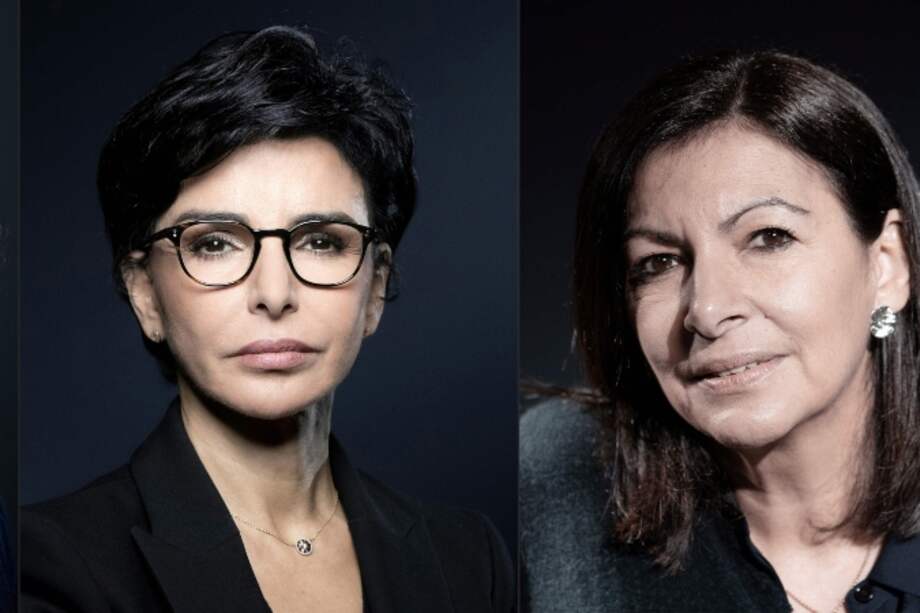 Anne Hidalgo, Rachida Dati y Agnes Buzyin se disputan este domingo en las urnas la Alcaldía de París.