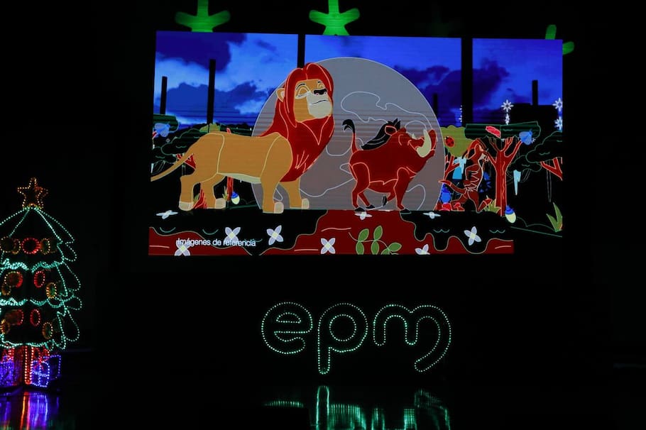 En el corredor del río Medellín y en Parques del Río se podrán observar figuras de clásicos personajes de las películas de Walt Disney.