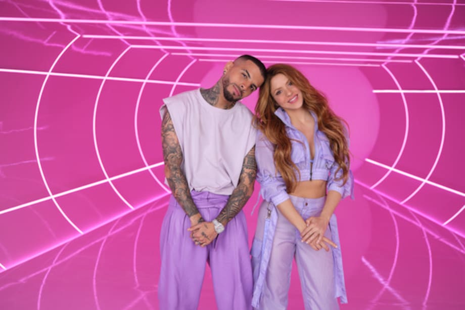 Shakira y Rauw Alejandro, juntos en "Te felicito".