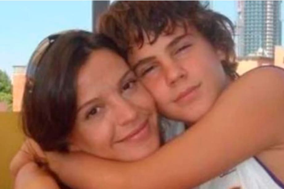 Daniel Sancho y su madre Silvia.