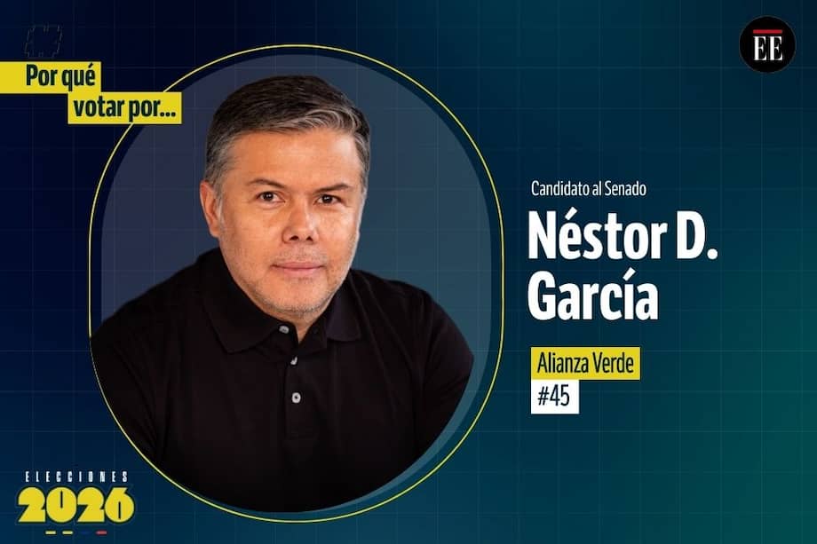 Por qué votar por Néstor Daniel García, candidato al Senado.